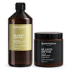 Shampoo Seboregolatore e Scrub Purificante per Capelli e Cute Grassa, 1000ml + 300ml