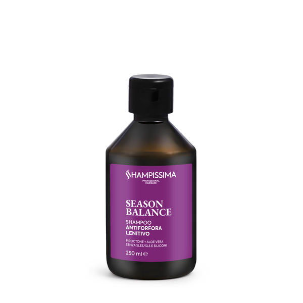 Shampoo Antiforfora Professionale, Seboregolatore & Lenitivo, Ideale per Cuoio Capelluto con Desquamazioni, Prurito e Arrossamenti, 250ml