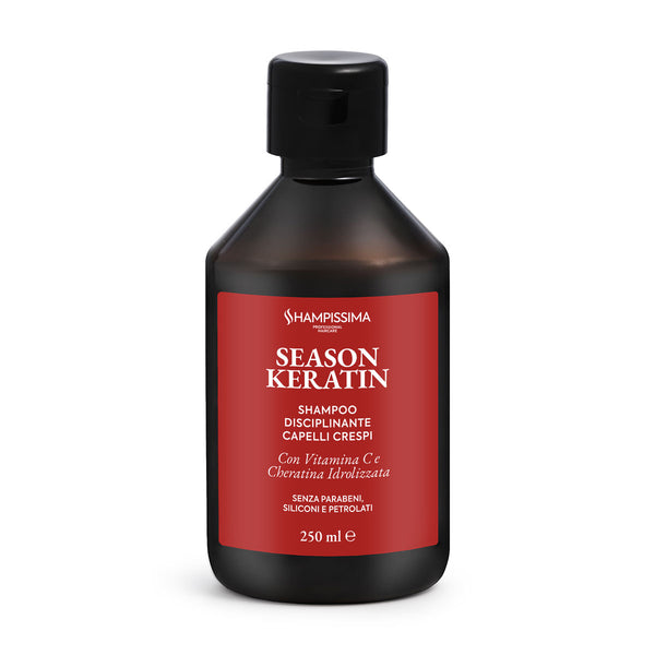 Shampoo Lisciante alla Cheratina | Anticrespo, Nutriente e per Capelli Secchi o Crespi