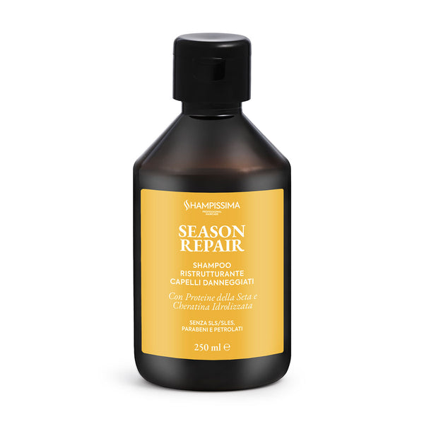 Shampoo Ristrutturante per Capelli Danneggiati | Riparatore, Nutriente e Protettivo