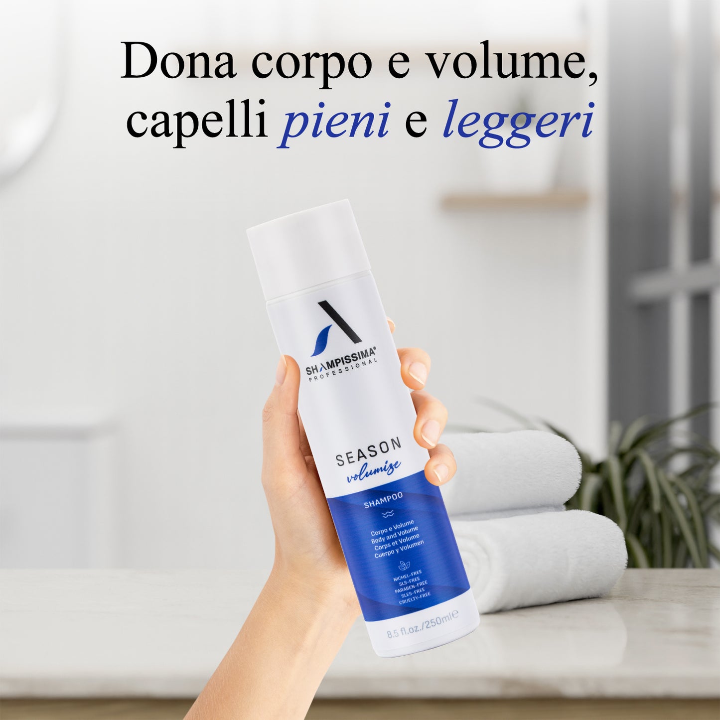 Shampoo Volumizzante per Capelli Fini 250 ml