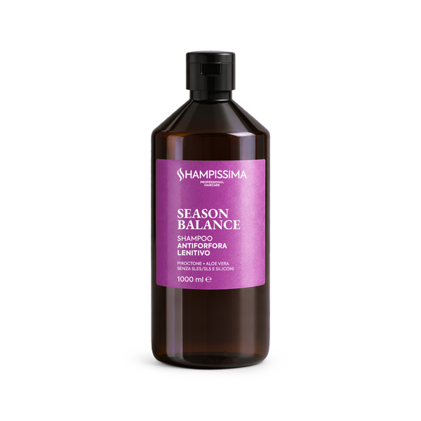 Shampoo Antiforfora Professionale, Seboregolatore & Lenitivo, Ideale per Cuoio Capelluto con Desquamazioni, Prurito e Arrossamenti, 1000ml