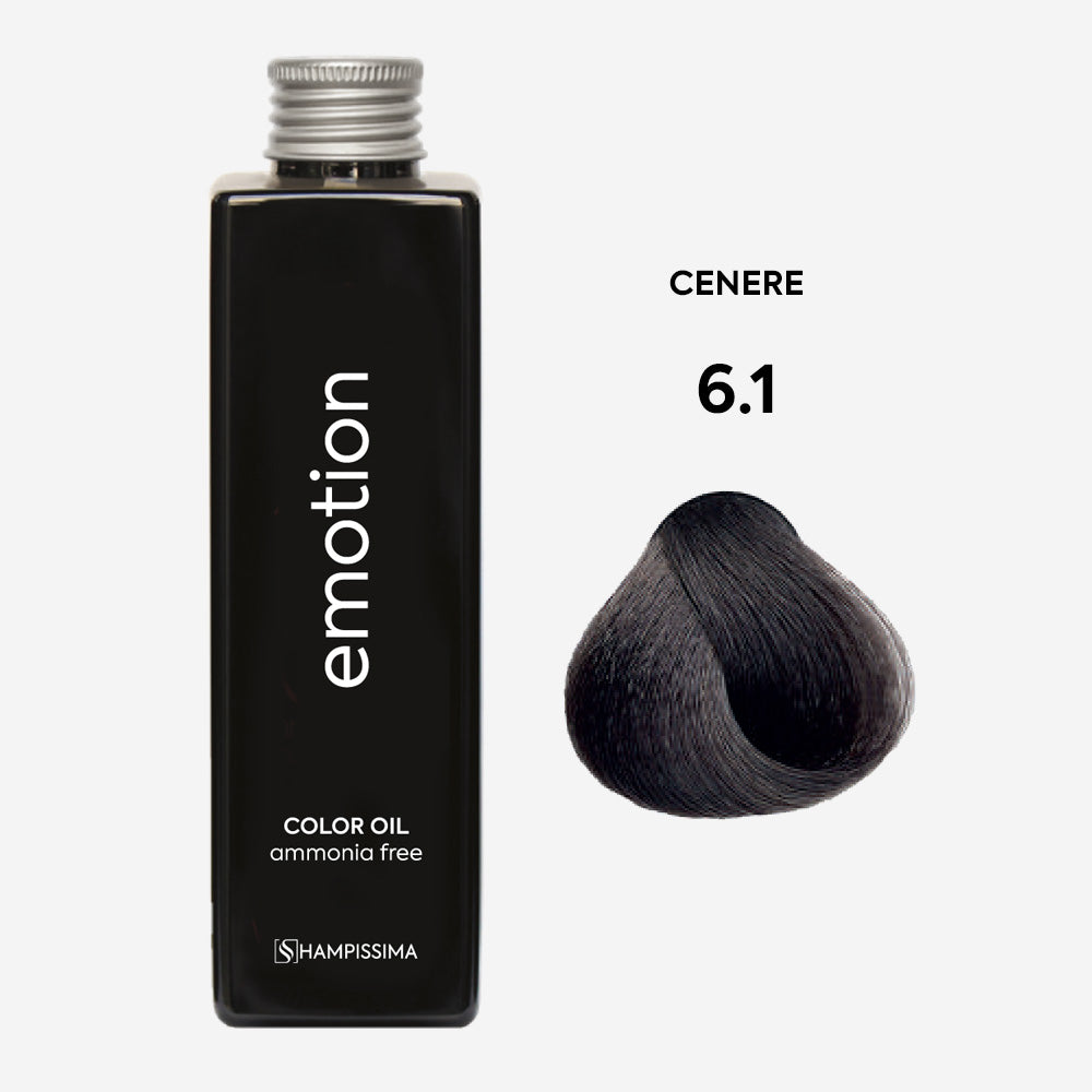 Emotion Colore in Olio Senza Ammoniaca Cenere 6.1 - 100 ml