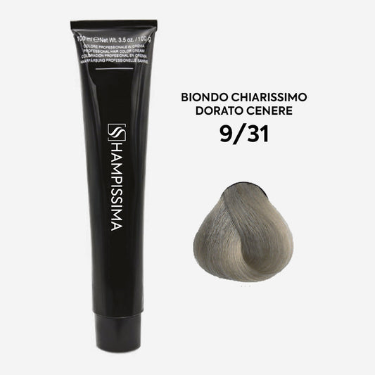Rainbow Colore in Crema Biondo Chiarissimo Dorato Cenere 9/31 - 100 ml