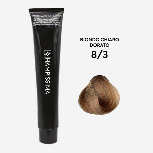 Rainbow Colore in Crema Biondo Chiaro Dorato 8/3 - 100 ml