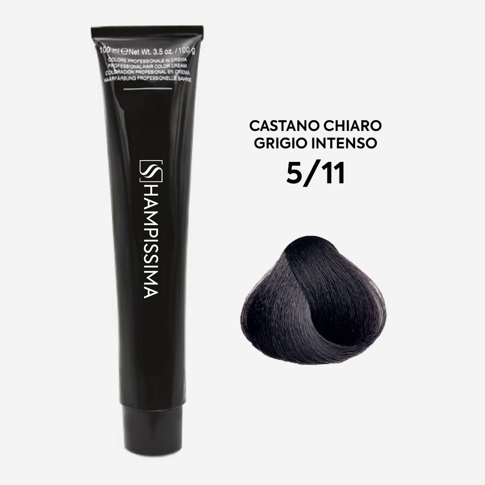 Rainbow Colore in Crema Castano Chiaro Grigio Intenso 5/11 - 100 ml