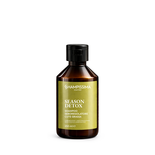 Shampoo Capelli Grassi Professionale, Seboregolatore & Purificante, Ideale per Cute Grassa, 250ml