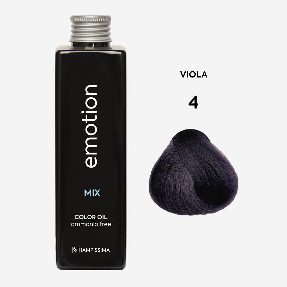 Emotion Mix Colore in Olio Senza Ammoniaca Viola 4 - 200 ml