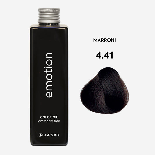 Emotion Colore in Olio Senza Ammoniaca Marroni 4.41 - 100 ml