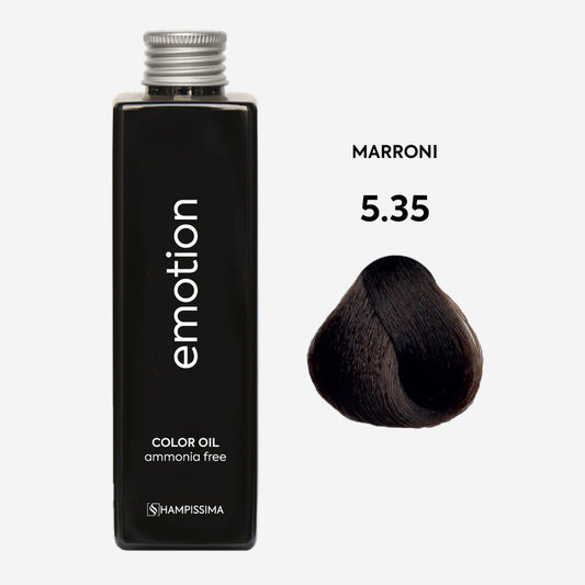 Emotion Colore in Olio Senza Ammoniaca Marroni 5.35 - 100 ml