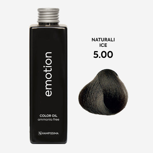 Emotion Colore in Olio Senza Ammoniaca Naturali Ice 5.00 - 100 ml