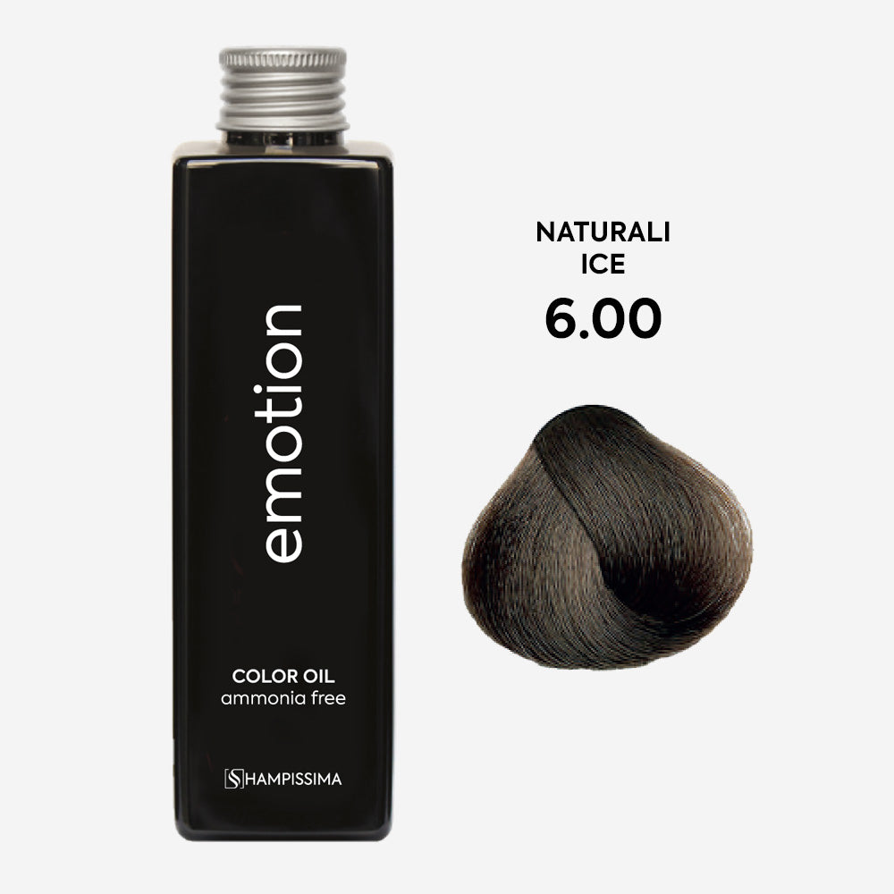 Emotion Colore in Olio Senza Ammoniaca Naturali Ice 6.00 - 100 ml