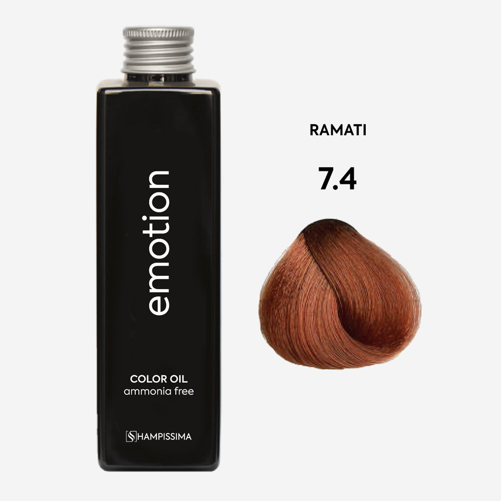 Emotion Colore in Olio Senza Ammoniaca Ramati 7.4 - 100 ml