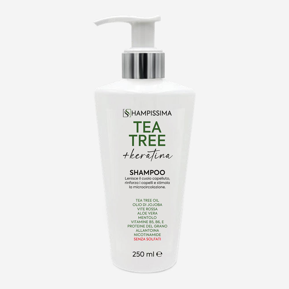 Tea Tree + Keratina Shampoo 1000 ml