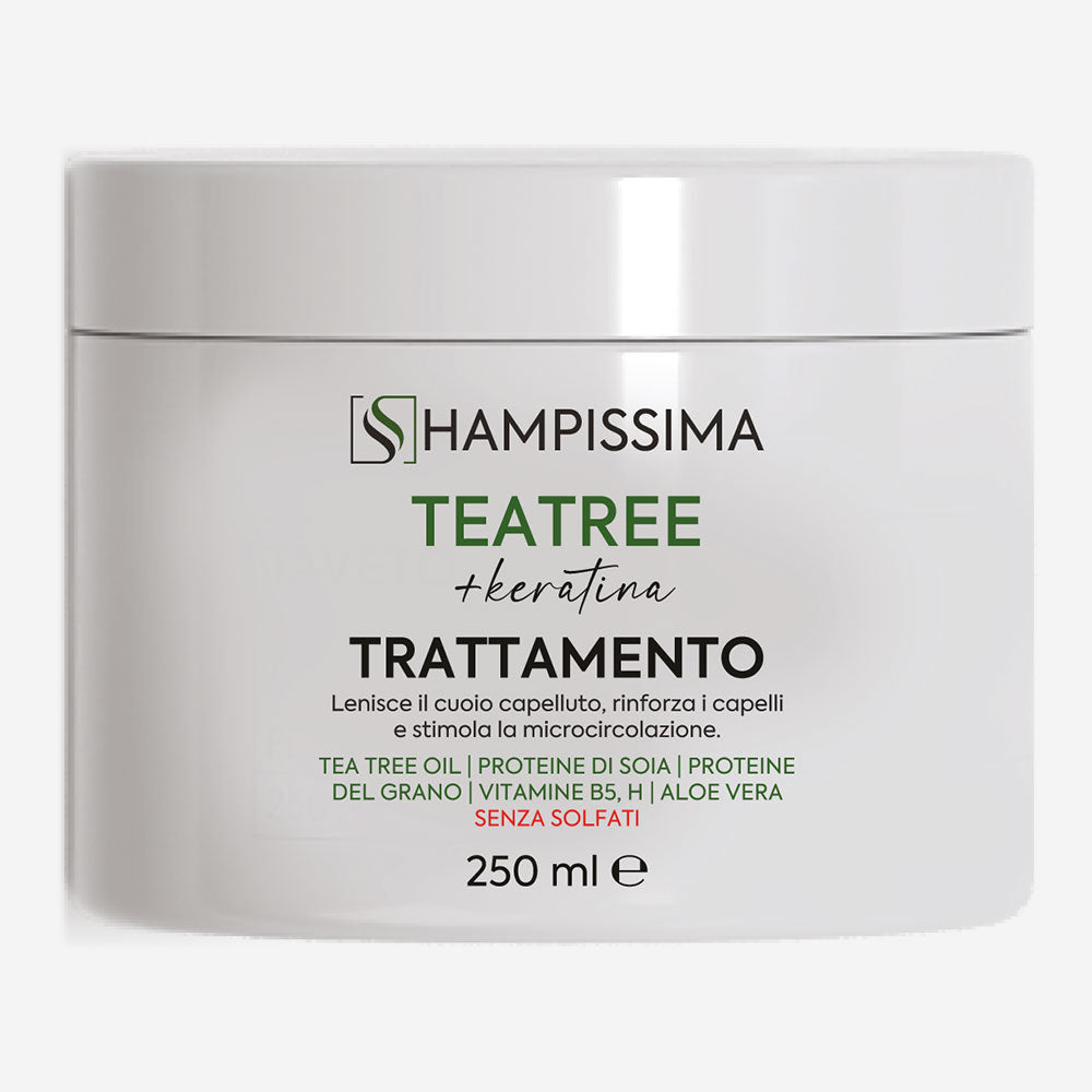 Tea Tree + Keratina Trattamento Crema 500 ml